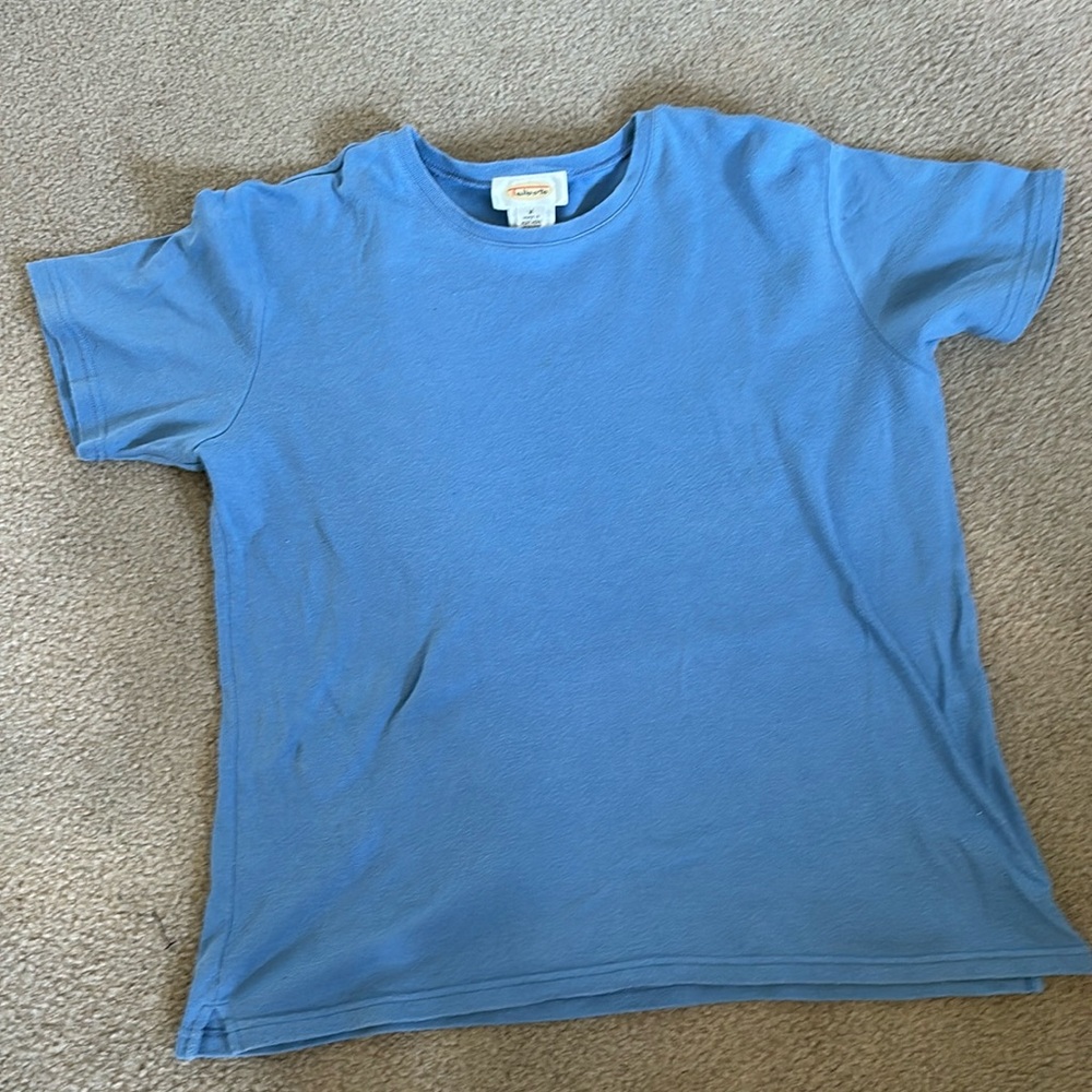 Talbots Blue top/tee/shirt